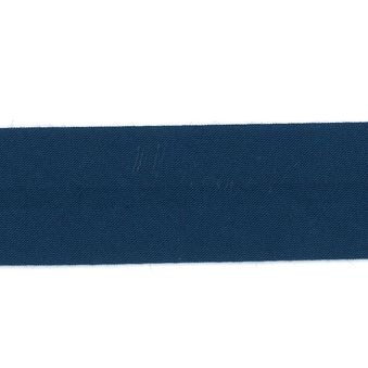 Biais Coton Uni Frou-Frou 20mmx 2mètres Bleu foncé 4806-0-710 petite image