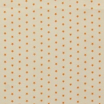 TISSU FROU-FROU ETOILES Orange CLAIR 2900-0-309 petite image